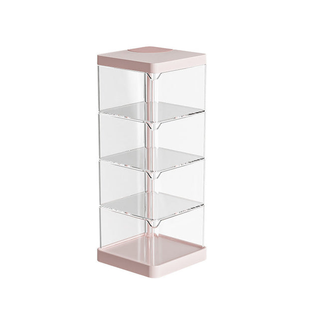 Rotating Desktop Storage Box – Durable 360° Organizer for Office, Home & Dorm
