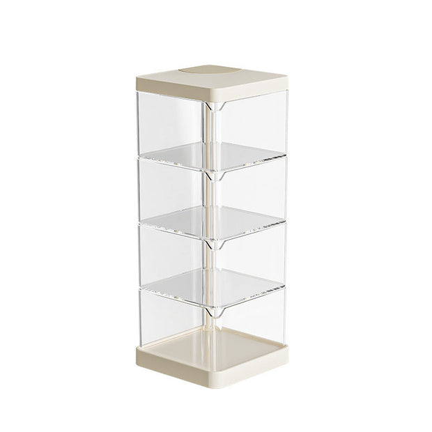 Rotating Desktop Storage Box – Durable 360° Organizer for Office, Home & Dorm