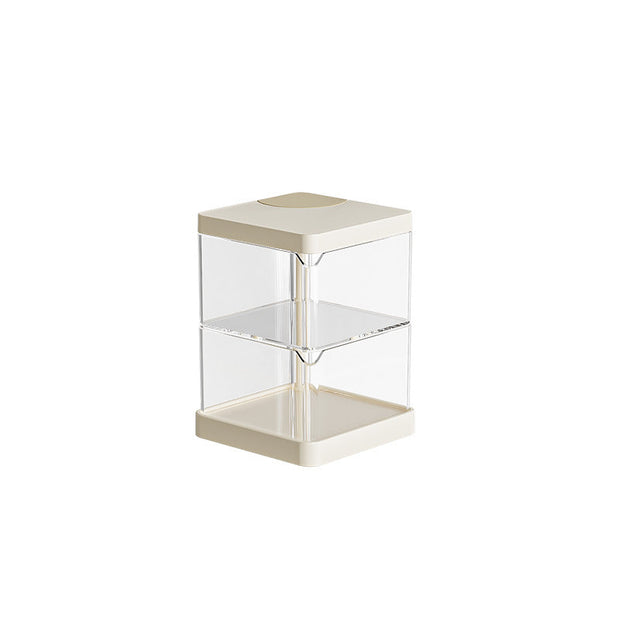 Rotating Desktop Storage Box – Durable 360° Organizer for Office, Home & Dorm