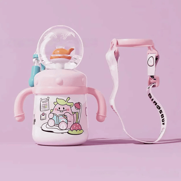 Interactive Whale Fountain Tumbler water Bottle