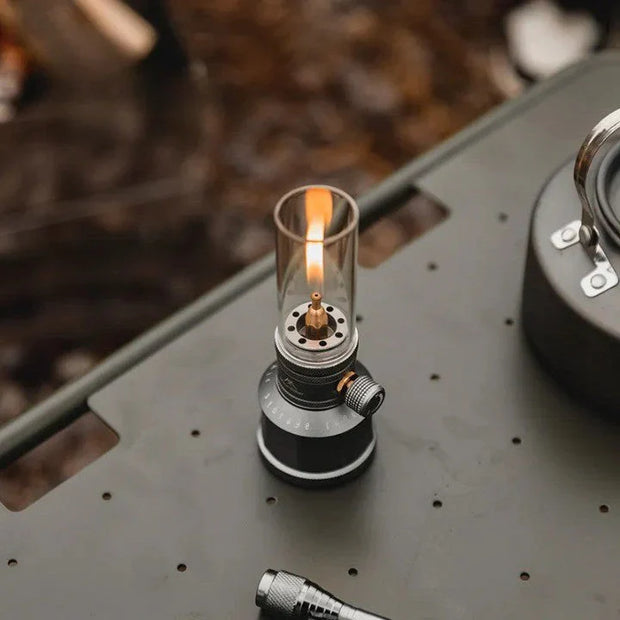Campground Lantern – Butane-Fueled & Durable for Outdoor Use