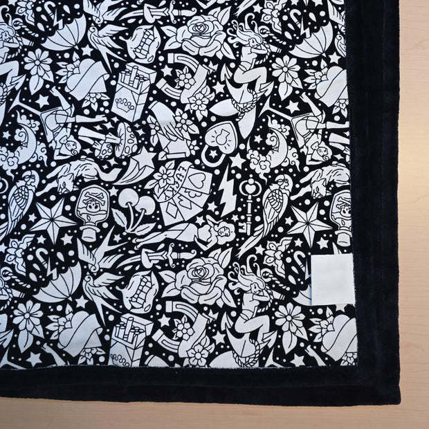 Color-Your-Own Blanket – DIY Creative Fleece Throw  Cozy Sherpa Backing