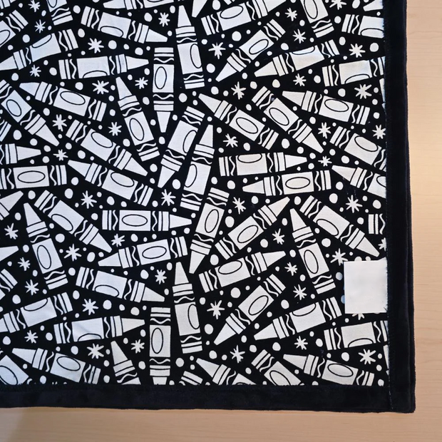 Color-Your-Own Blanket – DIY Creative Fleece Throw  Cozy Sherpa Backing