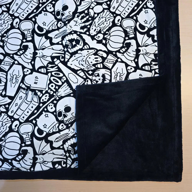 Color-Your-Own Blanket – DIY Creative Fleece Throw  Cozy Sherpa Backing