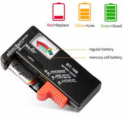 Multi-Functional Battery Storage Box – Categorized Storage | Dustproof & Moisture-Resistant, Easily Organize All Types of Batteries