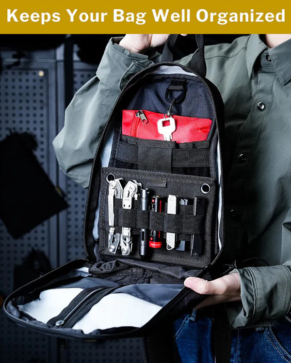 PL10 EDC Organizer – Elastic Modular Storage Panel