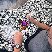 Color-Your-Own Blanket – DIY Creative Fleece Throw  Cozy Sherpa Backing