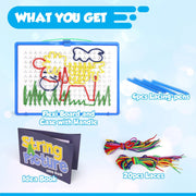 String A Picture Lacing Art Toy – Fun & Educational Fine Motor Skill Activity for Kids