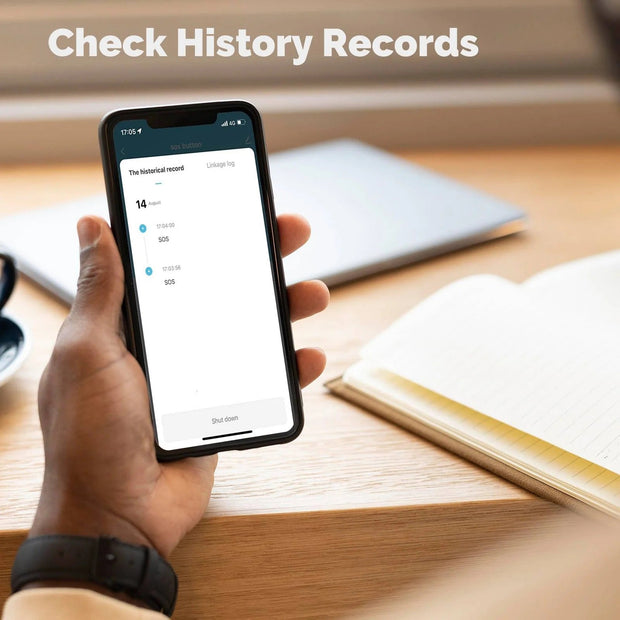 SOS Emergency Button – Portable Smart Panic Alert Sensor