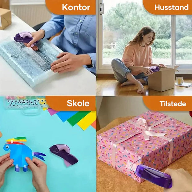 Automatic Tape Dispenser – One-Hand Operation, Safe & Portable