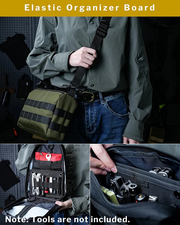PL10 EDC Organizer – Elastic Modular Storage Panel