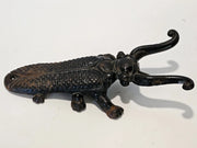 Vintage Cast Iron Beetle Scarab Boot Jack Boot Remover