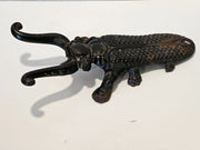 Vintage Cast Iron Beetle Scarab Boot Jack Boot Remover